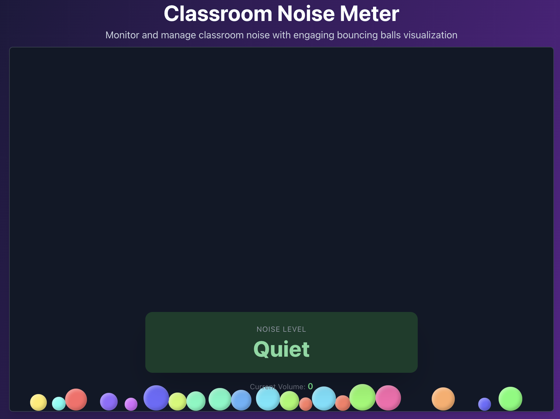 Bouncy Balls for Classroom Management